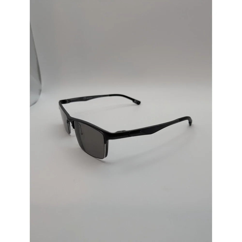 Gargoyles G Sport DG0124 Sparse Gunmetal Rectangular Sunglass Frames 52-18-140